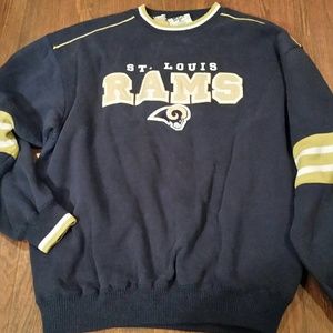 St . Louis rams sweatshirt .mens xl.lee sports